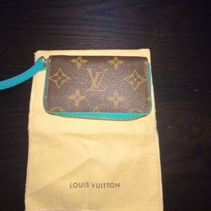 💙💙LOUIS VUITTON PRELOVED WALLET IN TURQUOISE💙💙